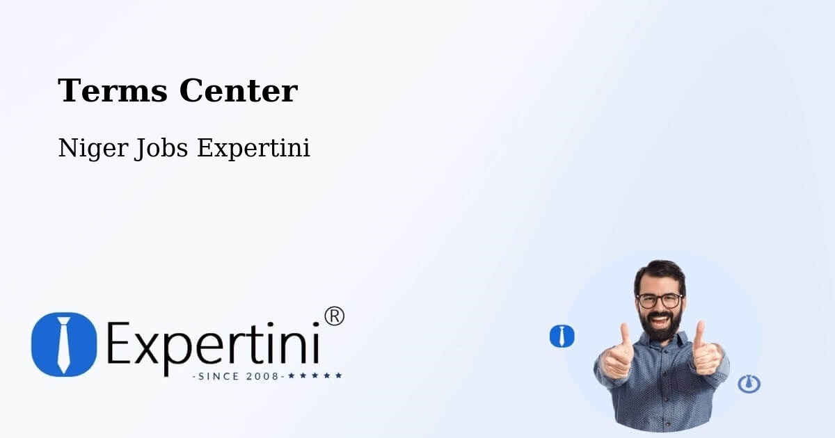 Terms of Service – Filingué - Niger Jobs Expertini